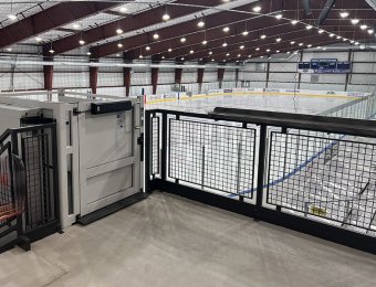 Garaventa Lift Enclosure Vertical Platform Lift