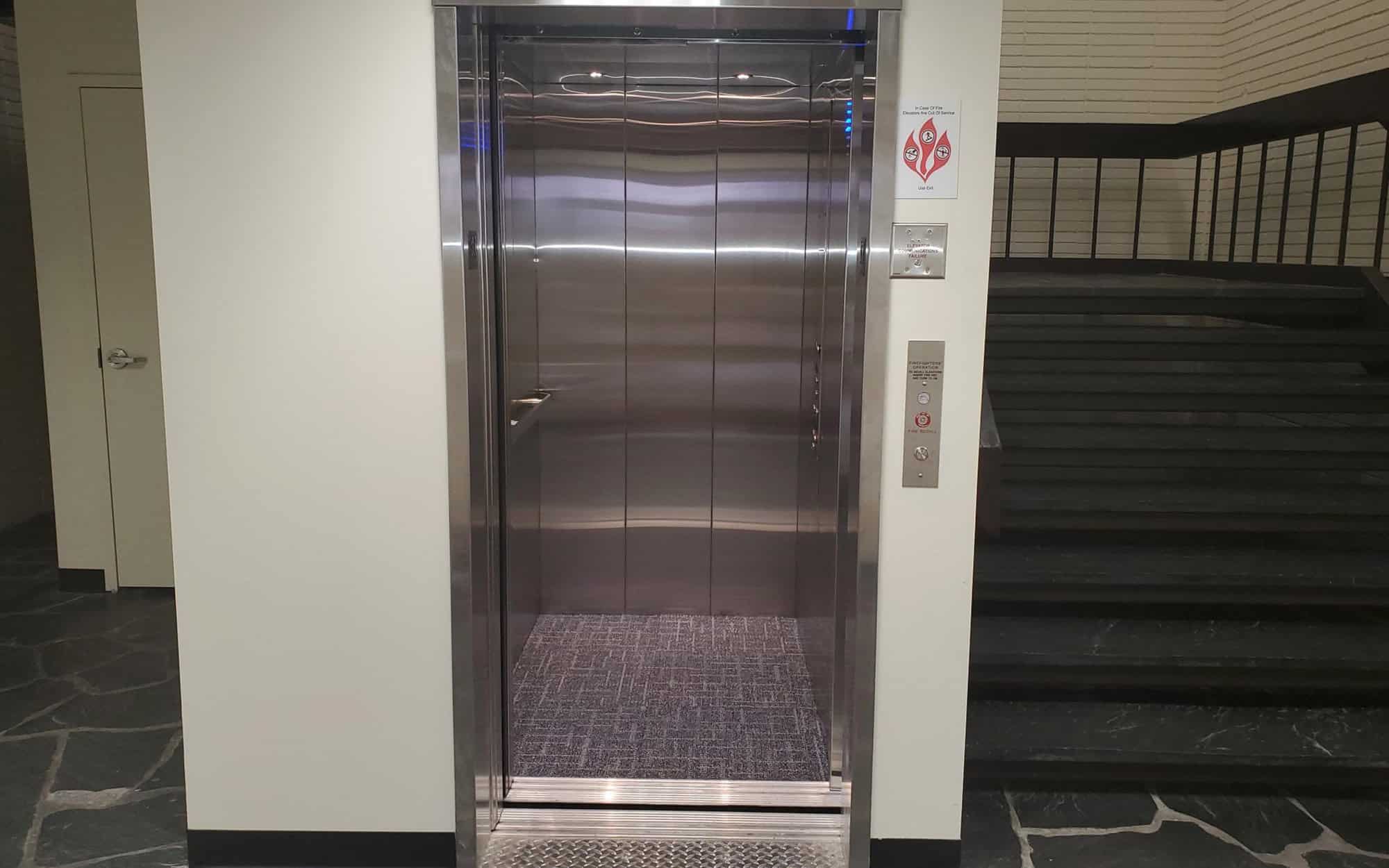 Double Landing Door
